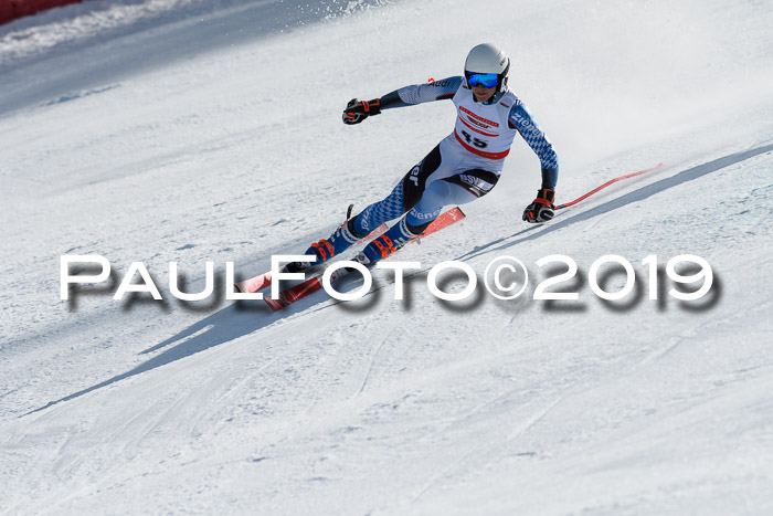 Dt. Schülermeisterschaft Super-G, 17.03.2019