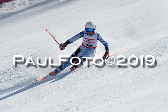 Dt. Schülermeisterschaft Super-G, 17.03.2019