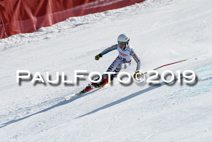 Dt. Schülermeisterschaft Super-G, 17.03.2019