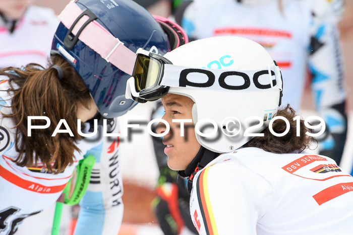 Dt. Schülermeisterschaft Team PSL + Siegehrehrungen SL, SG, Team, 18.03.2019