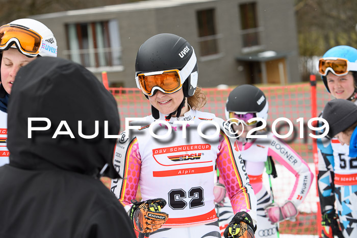 Dt. Schülermeisterschaft Team PSL + Siegehrehrungen SL, SG, Team, 18.03.2019