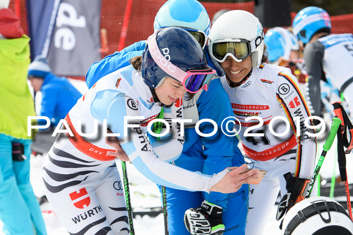 Dt. Schülermeisterschaft Team PSL + Siegehrehrungen SL, SG, Team, 18.03.2019
