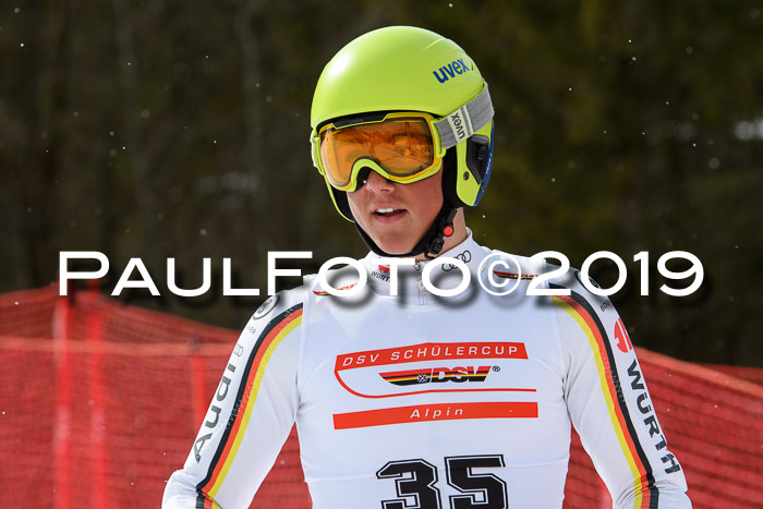 Dt. Schülermeisterschaft Team PSL + Siegehrehrungen SL, SG, Team, 18.03.2019