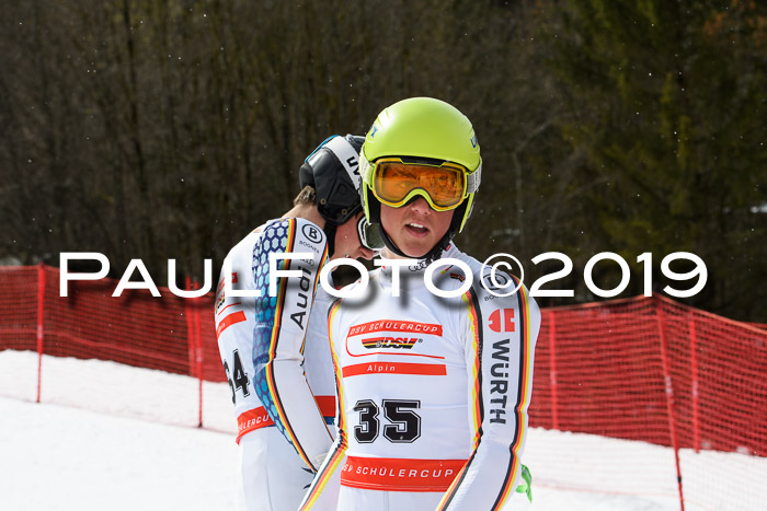 Dt. Schülermeisterschaft Team PSL + Siegehrehrungen SL, SG, Team, 18.03.2019
