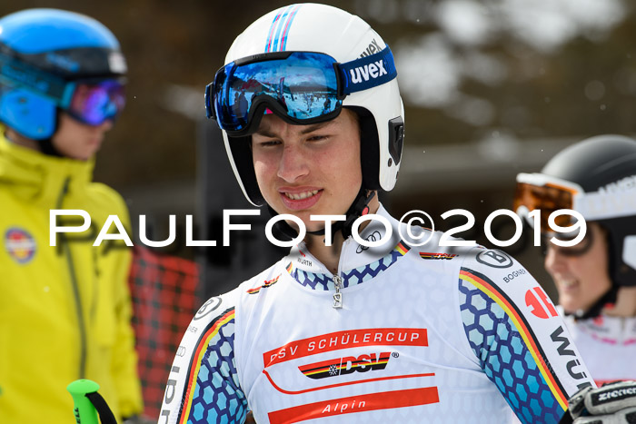 Dt. Schülermeisterschaft Team PSL + Siegehrehrungen SL, SG, Team, 18.03.2019