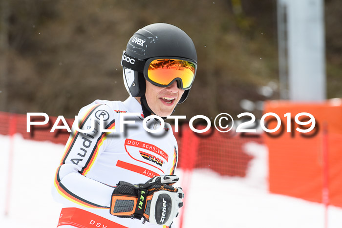 Dt. Schülermeisterschaft Team PSL + Siegehrehrungen SL, SG, Team, 18.03.2019