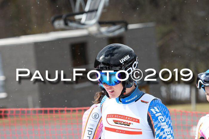 Dt. Schülermeisterschaft Team PSL + Siegehrehrungen SL, SG, Team, 18.03.2019
