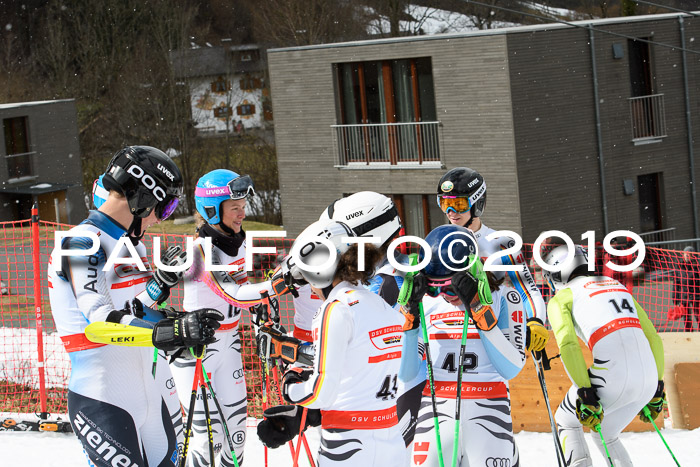 Dt. Schülermeisterschaft Team PSL + Siegehrehrungen SL, SG, Team, 18.03.2019