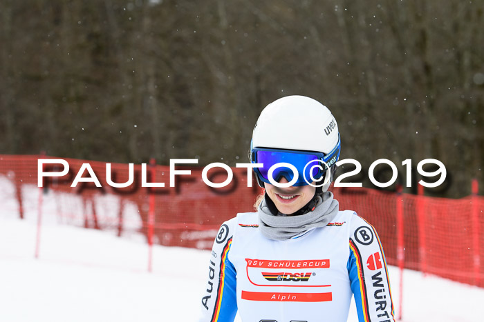 Dt. Schülermeisterschaft Team PSL + Siegehrehrungen SL, SG, Team, 18.03.2019