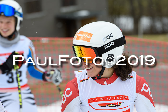 Dt. Schülermeisterschaft Team PSL + Siegehrehrungen SL, SG, Team, 18.03.2019