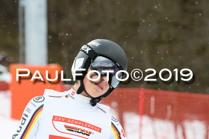 Dt. Schülermeisterschaft Team PSL + Siegehrehrungen SL, SG, Team, 18.03.2019