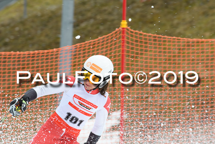 Dt. Schülermeisterschaft Team PSL + Siegehrehrungen SL, SG, Team, 18.03.2019