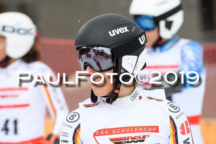 Dt. Schülermeisterschaft Team PSL + Siegehrehrungen SL, SG, Team, 18.03.2019