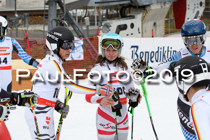 Dt. Schülermeisterschaft Team PSL + Siegehrehrungen SL, SG, Team, 18.03.2019
