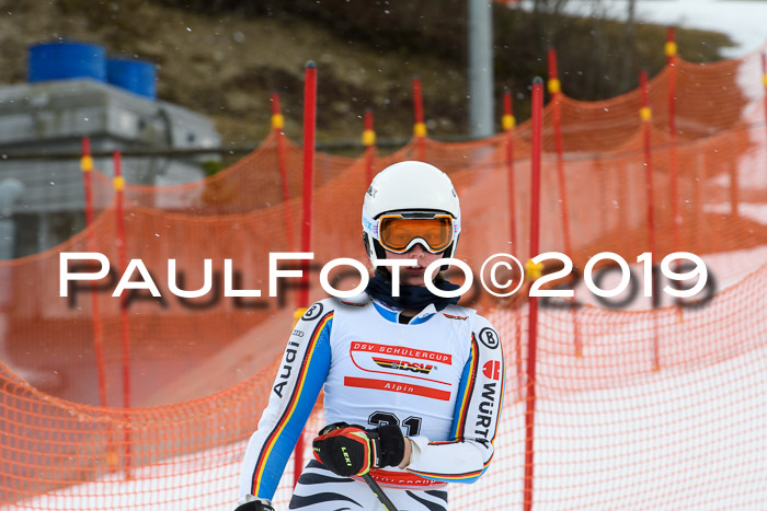 Dt. Schülermeisterschaft Team PSL + Siegehrehrungen SL, SG, Team, 18.03.2019
