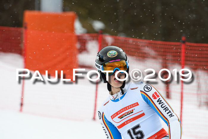 Dt. Schülermeisterschaft Team PSL + Siegehrehrungen SL, SG, Team, 18.03.2019
