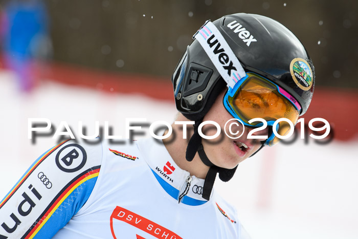 Dt. Schülermeisterschaft Team PSL + Siegehrehrungen SL, SG, Team, 18.03.2019