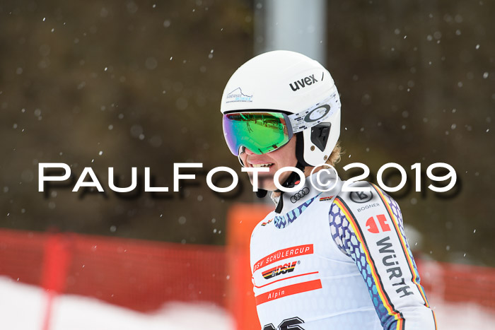 Dt. Schülermeisterschaft Team PSL + Siegehrehrungen SL, SG, Team, 18.03.2019