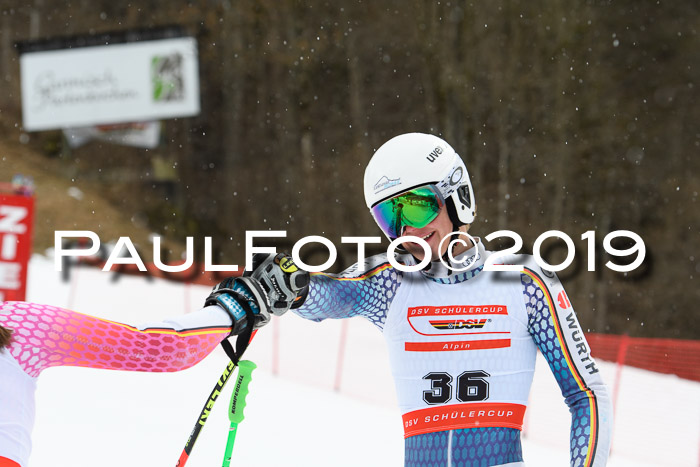 Dt. Schülermeisterschaft Team PSL + Siegehrehrungen SL, SG, Team, 18.03.2019