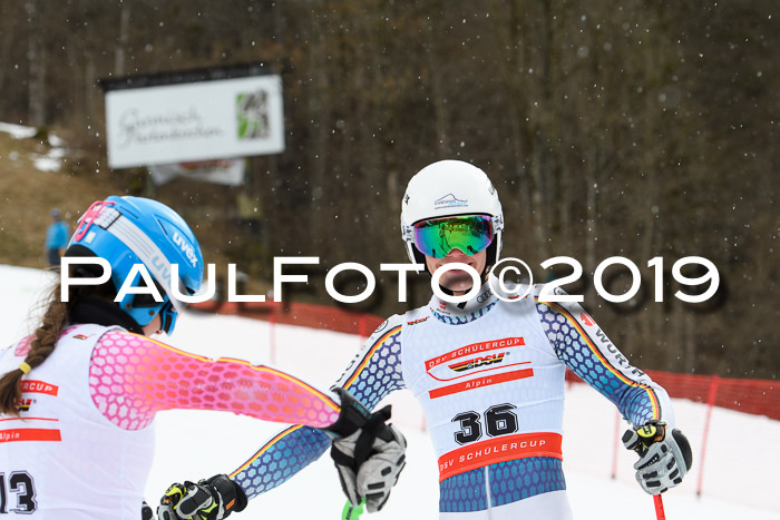 Dt. Schülermeisterschaft Team PSL + Siegehrehrungen SL, SG, Team, 18.03.2019