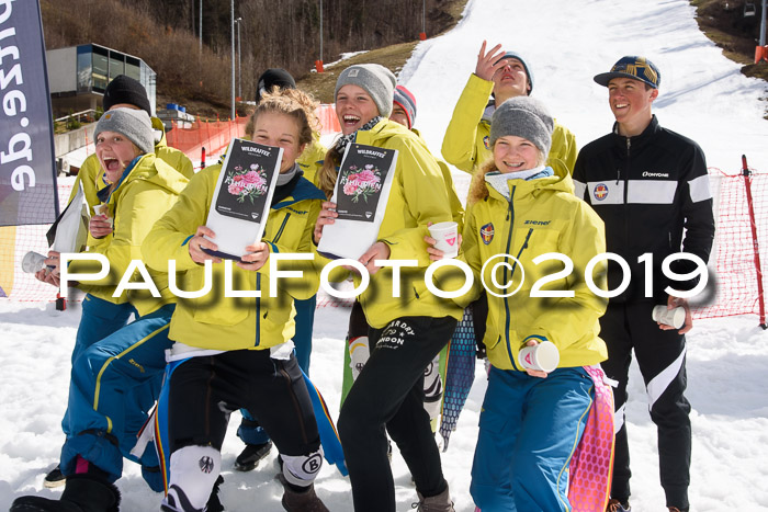 Dt. Schülermeisterschaft Team PSL + Siegehrehrungen SL, SG, Team, 18.03.2019