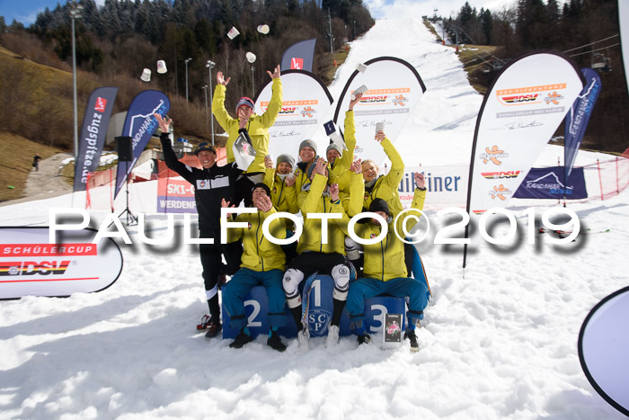 Dt. Schülermeisterschaft Team PSL + Siegehrehrungen SL, SG, Team, 18.03.2019