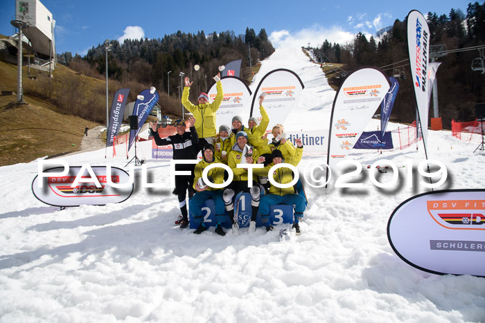 Dt. Schülermeisterschaft Team PSL + Siegehrehrungen SL, SG, Team, 18.03.2019
