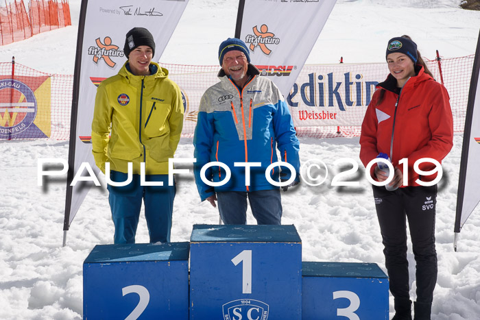 Dt. Schülermeisterschaft Team PSL + Siegehrehrungen SL, SG, Team, 18.03.2019
