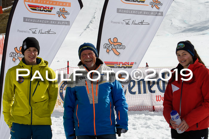 Dt. Schülermeisterschaft Team PSL + Siegehrehrungen SL, SG, Team, 18.03.2019