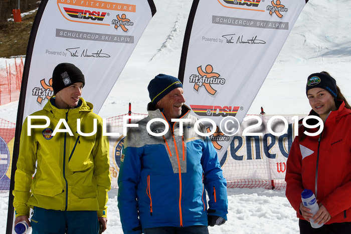 Dt. Schülermeisterschaft Team PSL + Siegehrehrungen SL, SG, Team, 18.03.2019