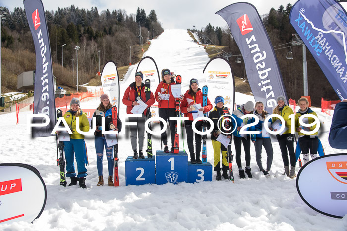 Dt. Schülermeisterschaft Team PSL + Siegehrehrungen SL, SG, Team, 18.03.2019