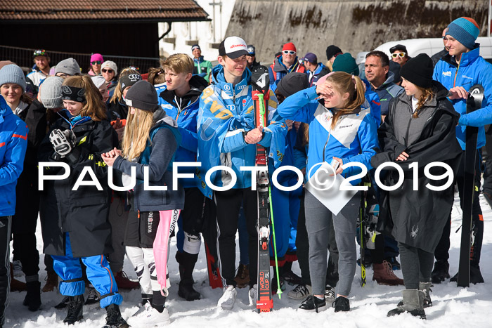 Dt. Schülermeisterschaft Team PSL + Siegehrehrungen SL, SG, Team, 18.03.2019
