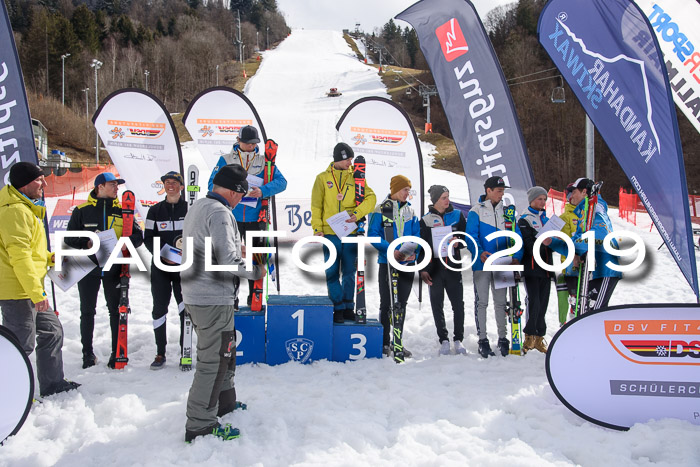 Dt. Schülermeisterschaft Team PSL + Siegehrehrungen SL, SG, Team, 18.03.2019