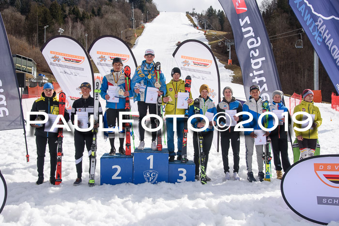 Dt. Schülermeisterschaft Team PSL + Siegehrehrungen SL, SG, Team, 18.03.2019