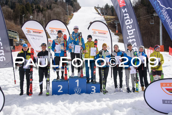 Dt. Schülermeisterschaft Team PSL + Siegehrehrungen SL, SG, Team, 18.03.2019