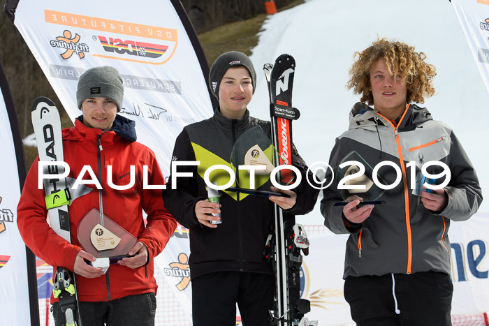 Dt. Schülermeisterschaft Team PSL + Siegehrehrungen SL, SG, Team, 18.03.2019