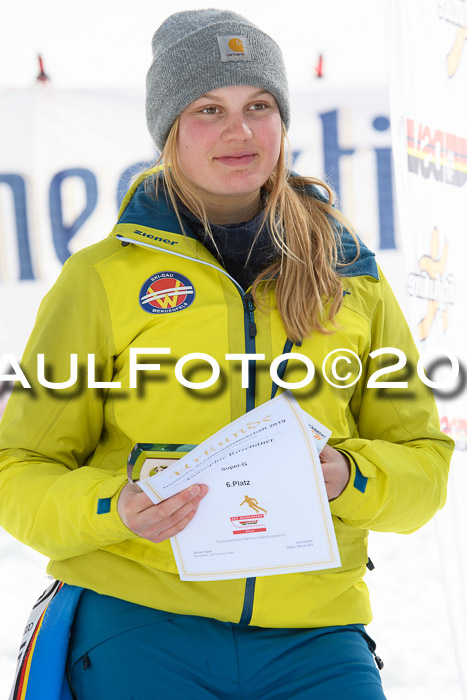 Dt. Schülermeisterschaft Team PSL + Siegehrehrungen SL, SG, Team, 18.03.2019
