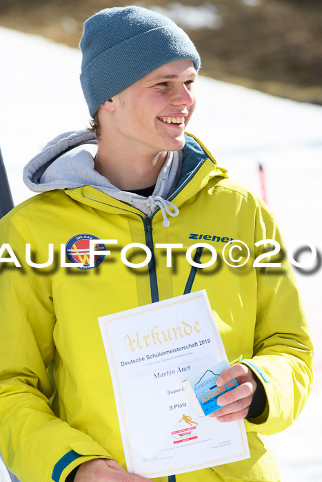 Dt. Schülermeisterschaft Team PSL + Siegehrehrungen SL, SG, Team, 18.03.2019