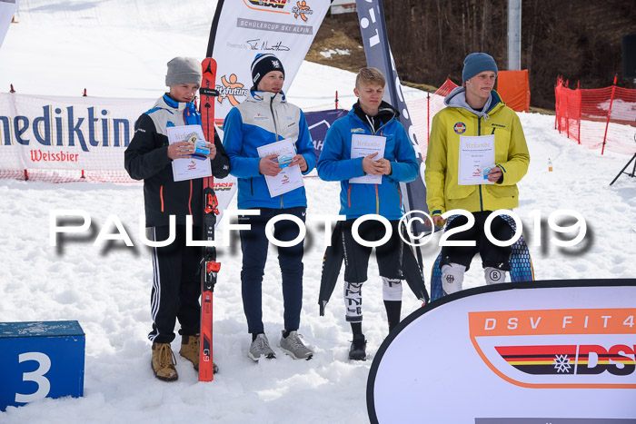 Dt. Schülermeisterschaft Team PSL + Siegehrehrungen SL, SG, Team, 18.03.2019
