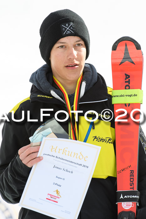 Dt. Schülermeisterschaft Team PSL + Siegehrehrungen SL, SG, Team, 18.03.2019