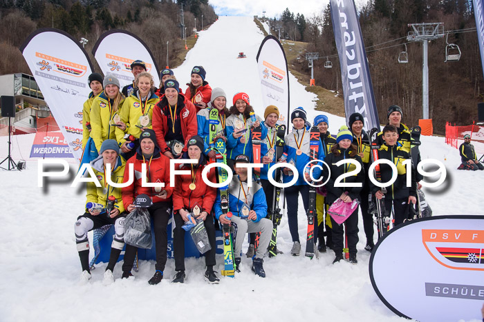 Dt. Schülermeisterschaft Team PSL + Siegehrehrungen SL, SG, Team, 18.03.2019