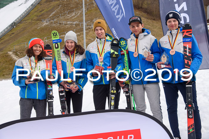 Dt. Schülermeisterschaft Team PSL + Siegehrehrungen SL, SG, Team, 18.03.2019