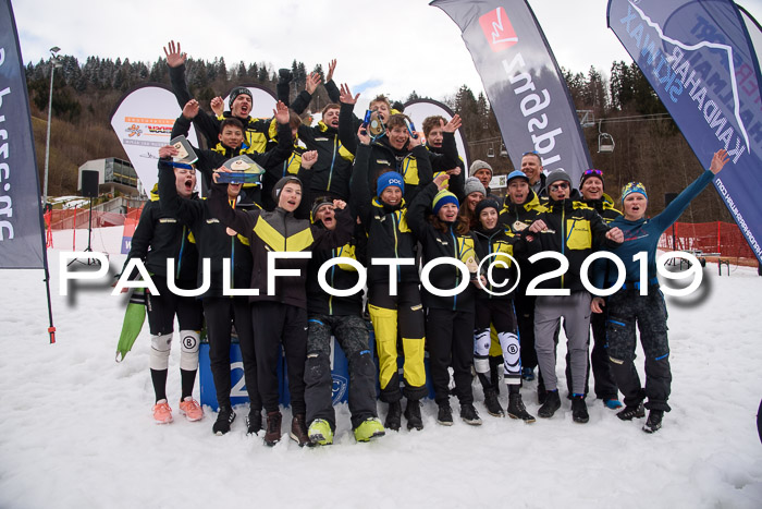 Dt. Schülermeisterschaft Team PSL + Siegehrehrungen SL, SG, Team, 18.03.2019