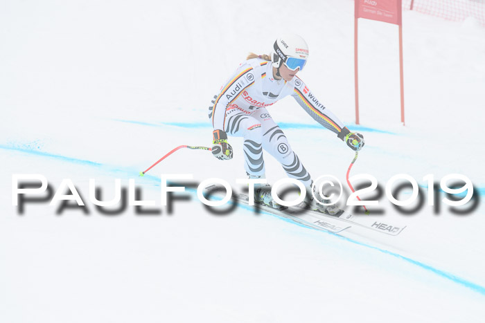 FIS, Int. Dt. Meisterschaft Abfahrt, Training, Damen + Herren, 19.03.2019