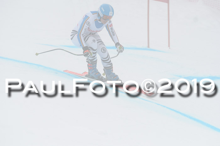 FIS, Int. Dt. Meisterschaft Abfahrt, Training, Damen + Herren, 19.03.2019