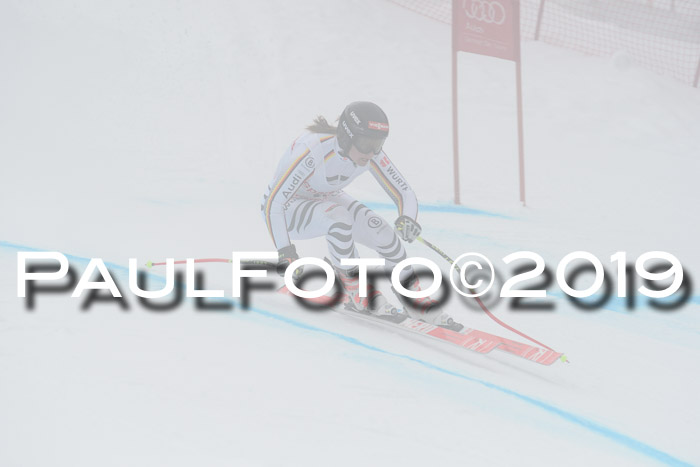 FIS, Int. Dt. Meisterschaft Abfahrt, Training, Damen + Herren, 19.03.2019