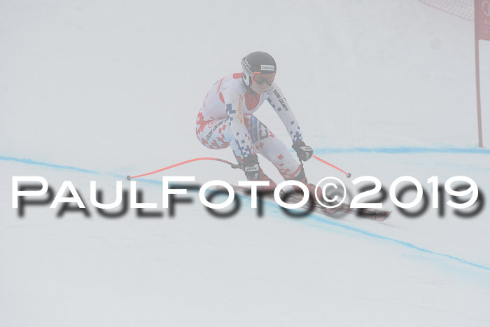 FIS, Int. Dt. Meisterschaft Abfahrt, Training, Damen + Herren, 19.03.2019