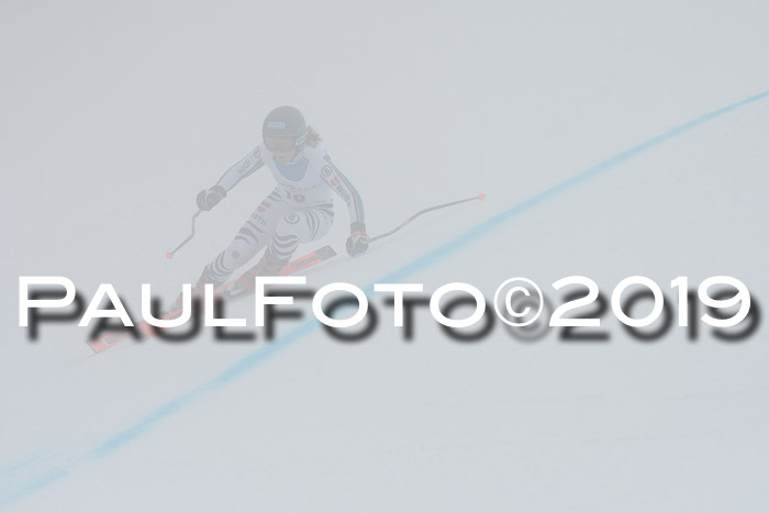 FIS, Int. Dt. Meisterschaft Abfahrt, Training, Damen + Herren, 19.03.2019