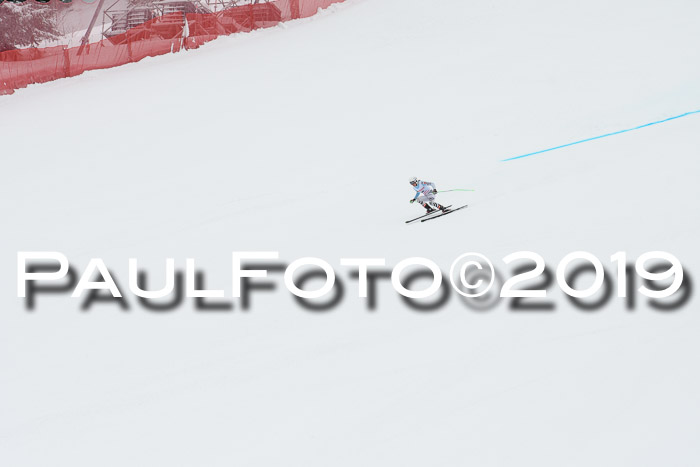 FIS, Int. Dt. Meisterschaft Abfahrt, Training, Damen + Herren, 19.03.2019