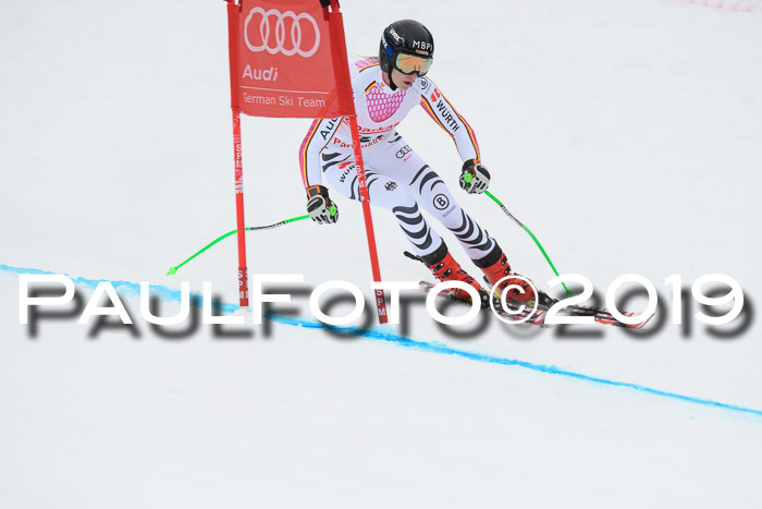 FIS, Int. Dt. Meisterschaft Abfahrt, Training, Damen + Herren, 19.03.2019